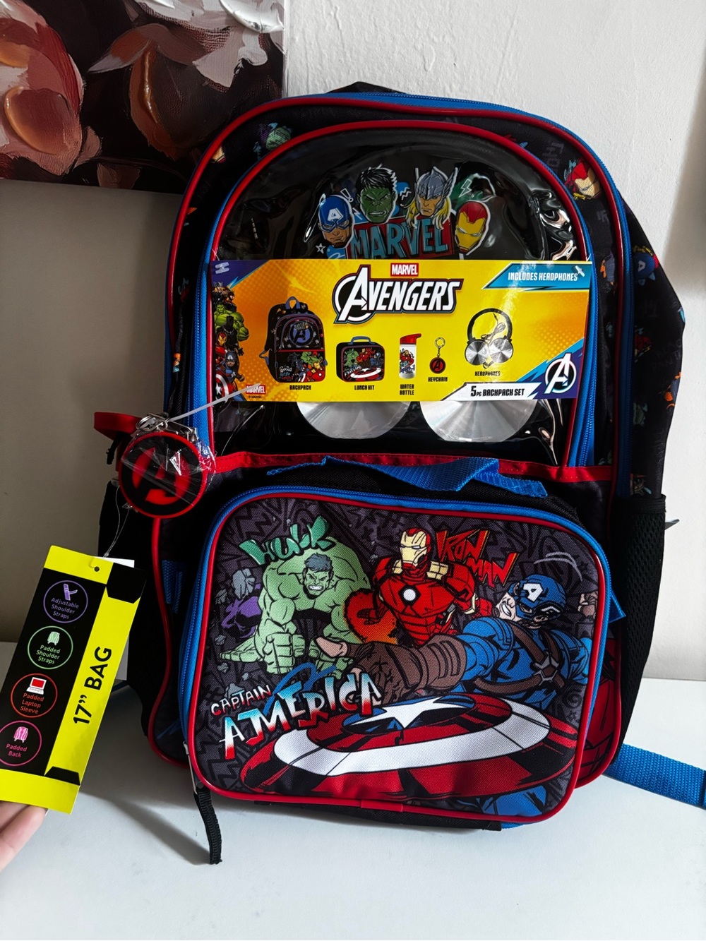 Kids Marvel Avengers Backpack